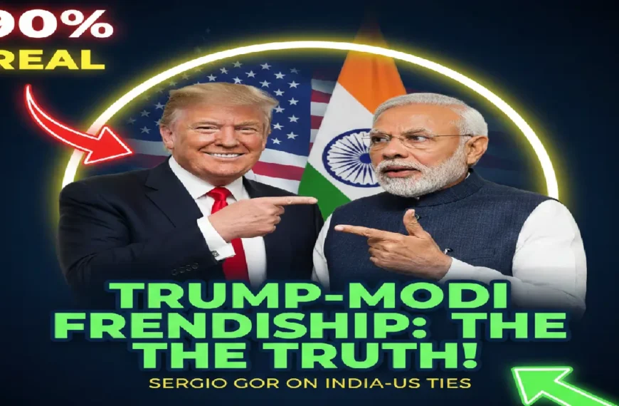 Donald Trump and Prime Minister Narendra Modi