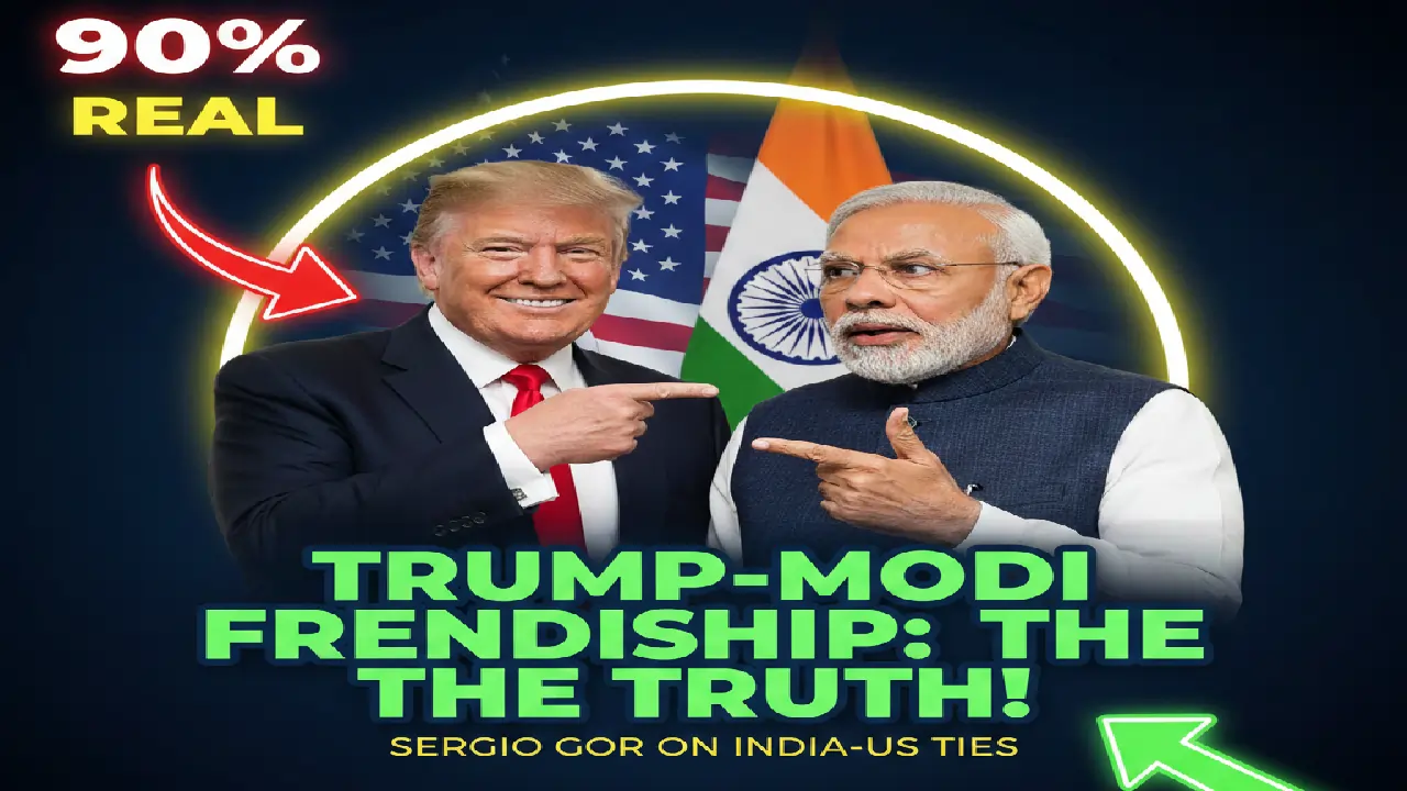 Donald Trump and Prime Minister Narendra Modi